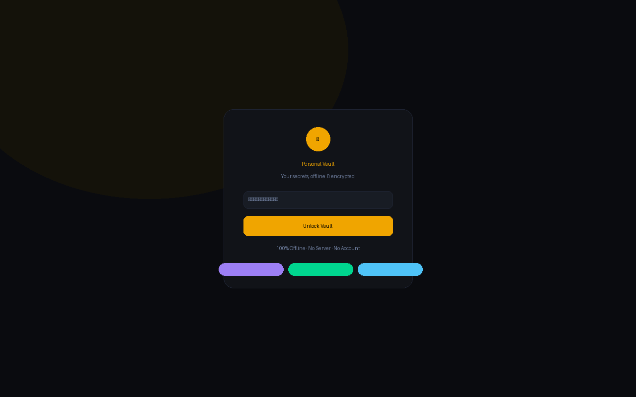 AIVEXA Personal Vault